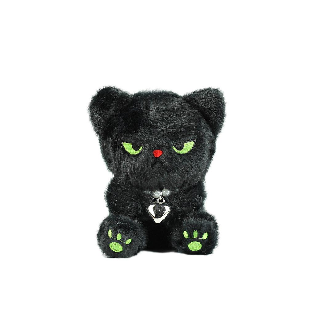 Cute Cat Plush Toy Keychain With Pp Cotton Filling For Bags And Keys