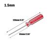 Flat Head Hex Screwdriver For General Electronics Maintenance Tasks With 1.1mm 1.1mm 1.1mm 1.1mm 1.1mm 1.1mm 6.1mm Size Options