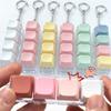 4 Tasten Schlüsselanhänger Modisches Tastatur Fidget Spielzeug Tastatur Clicker's Tastenkappe Stressabbau Spielzeug für Erwachsene Geschenk Schlüsselanhänger Verzierung
