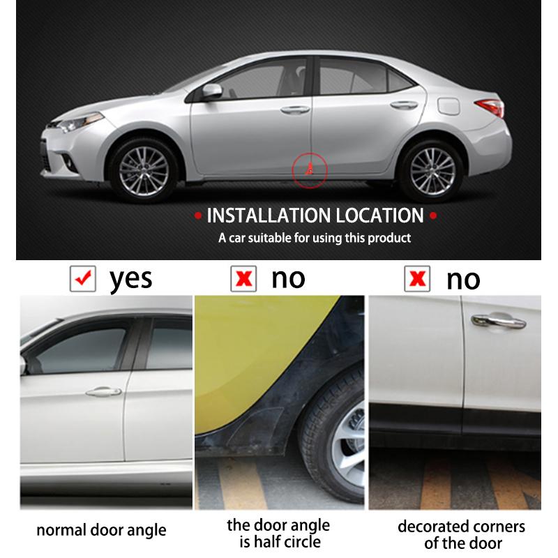 For Alfa Romeo Car Door Corner Anti-collision Cover Protective Sticker Accessories 159 Giulietta 156 147 Giulia Mito GT Stelvio
