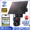 4G Dual-Lens 6MP Solar Camera with 36X Zoom and Full-Color Night Vision for All-Day Outdoor Surveillance