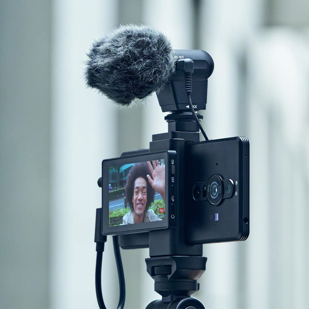 Sony Vlog сумісний дюйм Роздільна здатність 1280 x 720 Чорний монітор/Xperia Pro-I / 3,5 / 169 / (HD) / XQZ-IV01