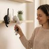 Cute Cat Pattern Wall Hooks Heavy Duty Adhesive Key Holder for Entryway Bathroom Towel Home Decor Hanger