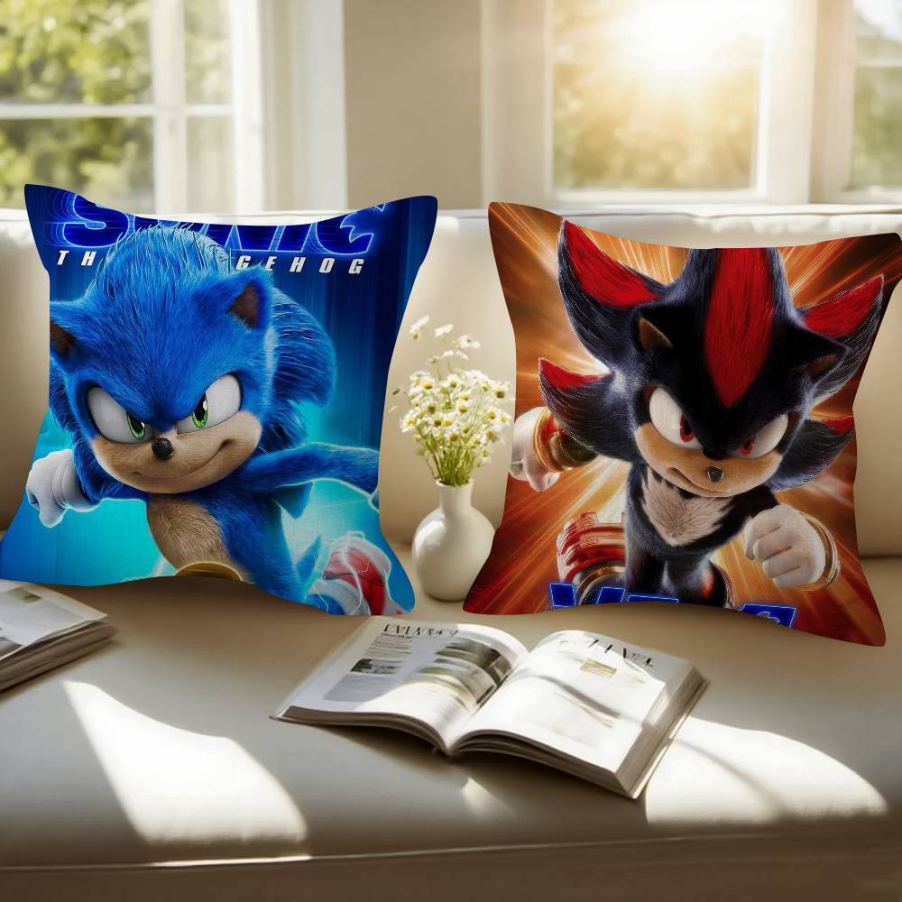 Anime SSuper SSonics Cushion Cover 30x50 Polyester Sofa Cushions Decorative Throw Pillows Home Decoration Pillowcover