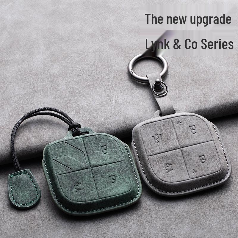 Cross-Border Lynk & Co 01/02 Key Cover: PU Protective Shell & Buckle