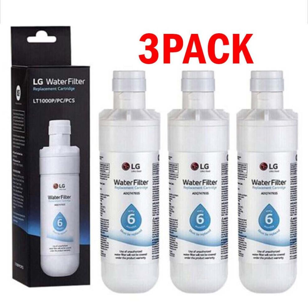 3-PAKNING for LG-LT1000P ADQ747935 Kjøleskap Vannfilter Erstatningssett