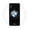 Cover per Xiaomi Redmi Note 5 Pro Logo BMW sfondo nero