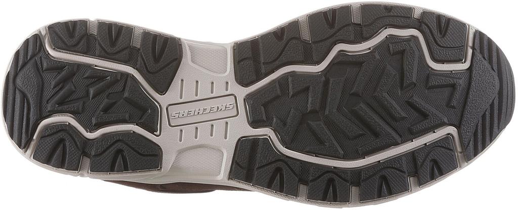 Buty sportowe Skechers Relaxed Fit - Oak Canyon czekoladowy/czarny