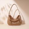 New Shoulder Bag Woven Handmade Women's Casual Messenger Bag Niche Design Portable Women's Bag