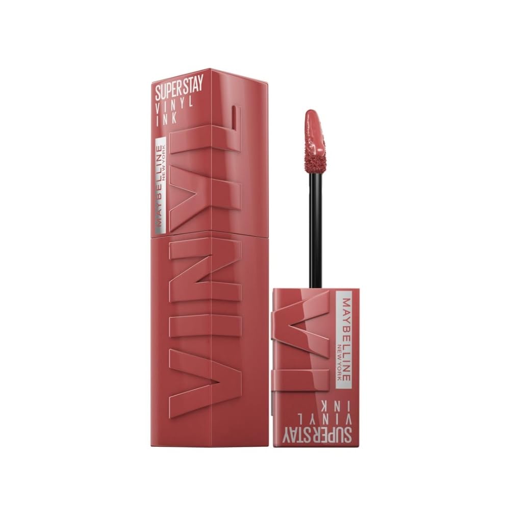 Maybelline Superstay Vinyl Ink Liquid Lipstick Peppy 4.2ml Long Lasting High Shine Color 16HR Wear
