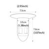Bath Shower Floor Stylish Design Strainer Cover Plug Trap Silicone Anti-Odor Sink Bath Surface Water Drain Filter Insect Prevention Deodorant