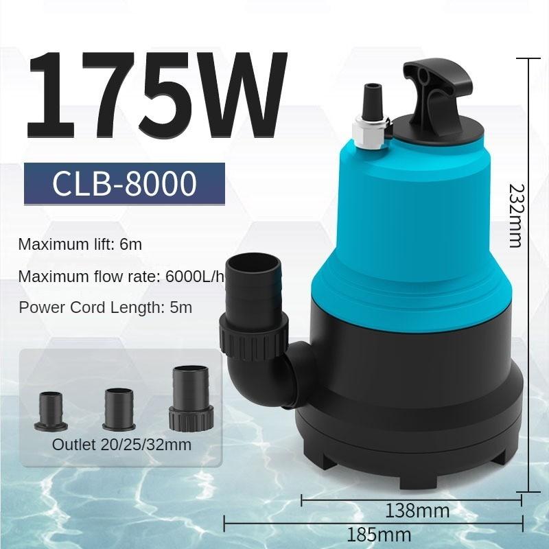 Large Aquarium Specific Vertical Pump Fish Pond Silent Pumping Pump Flow Variable Frequency Submersible Pump