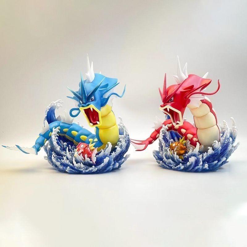 Anime Pokemon Figure Gyarados Action Figures Cute Gyarados Figurine Pvc Statue Model Doll Collection Decora Toys Gifts For Kids