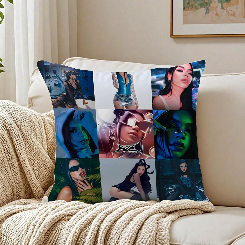 Mexican PinkAura Singer KKenia Os Cushion Cover Pillowcase Antidustmite Living Room Sofa Decor Cushion Room