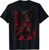 Tokyo Ninja Cyberpunk Samurai Warrior Art Style T-Shirt