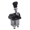 Dump Truck Control Valve With 3 Quick Connection Air Fitting 3 Holes 3 Working Position Proportional Control Valve for