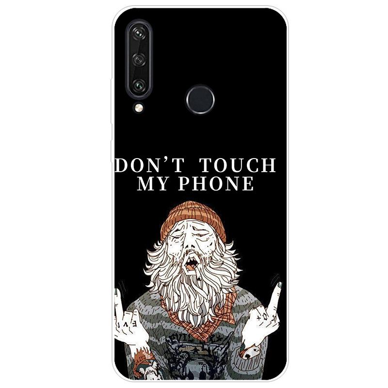 Pentru Huawei Y6P Husă din silicon moale Tpu Husă pentru telefon pentru Huawei y6p 2020 Y 6P Husă MED-LX9N HuaweiY6p Bumper Fundas Shell Full Cover