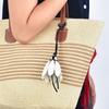 Hanging Badminton Bag Pendant Backpack Decor PU Leather Keyring  Badminton Enthusiast