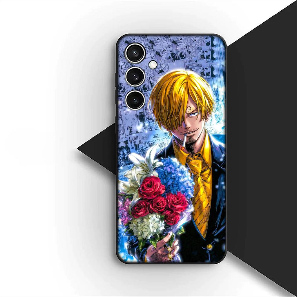 For Motorola Moto Edge 70 60 Fusion NEO Pro G56 G96 G04 G05 20 G Stylus Phone Cover Case Sanji One Pieces Luffy Roronoa Zoro