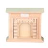 Doll House Zakka Model Realistic Dollhouses Fireplaces Realistic Home Scene Decoration 1:12 Model Mini Size Toy