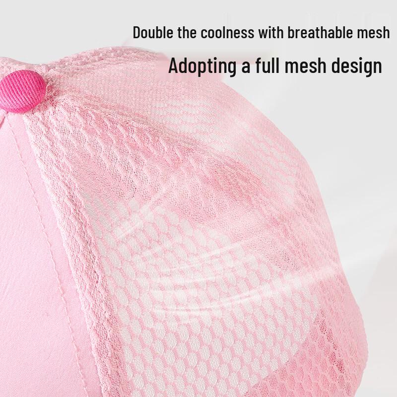 Barbie Girls' Mesh Sun & Baseball Cap