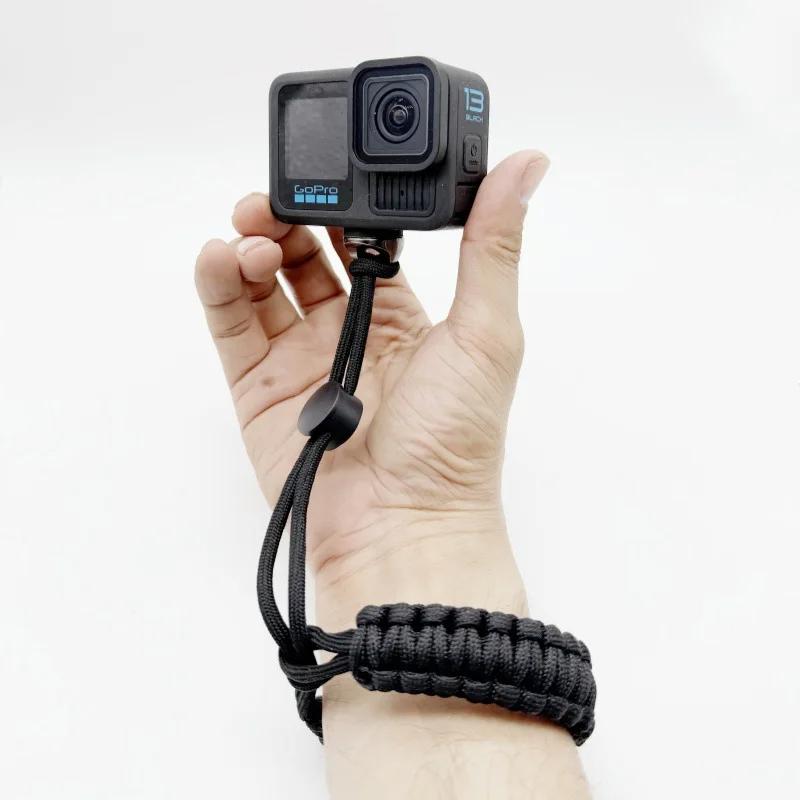 DSLR Camera Wristband Anti-Lost Rope for Insta360 X5/X4 DJI Action 5/4 GoPro Hero 13/12 Action Camera And 1/4 Screw Rope