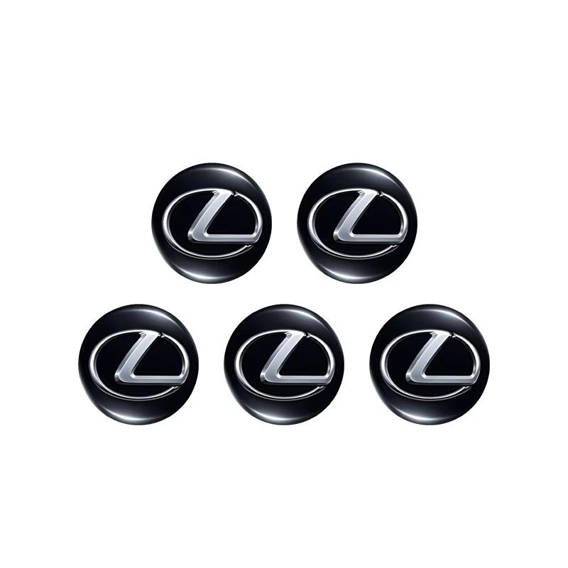 Car Remote Key Sticker Aluminum Emblem Decoration Decal For Lexus Fsport GX470 RX330 IS250 LX570 LX600 Ct200h PO8
