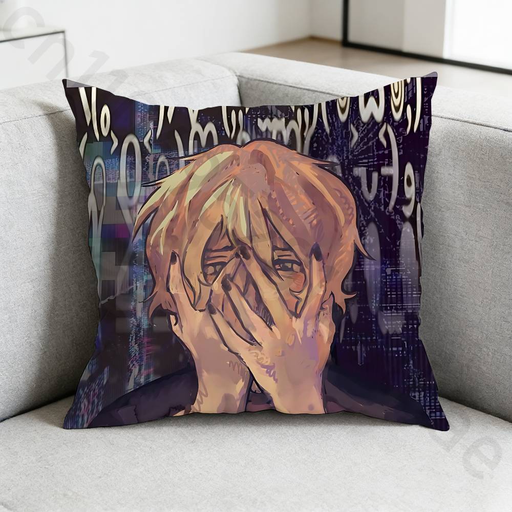 Taie d'oreiller Anime La Promesse d'Espoir style décontracté décoration adaptée à la décoration intérieure excluding noyau d'oreiller