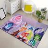 1pc Inside Out Pattern Area Rug Soft Flannel Floor Mat for Living Room, Bedroom, Sofa Coffee Table Floor Mat