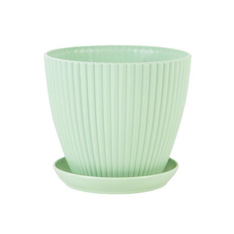 Plant Pot Pots For Plant Balconies Planting Potted Flower Pot Plastic Flower Pots Succulent Plant Pots Tray Garden Desktop Decor