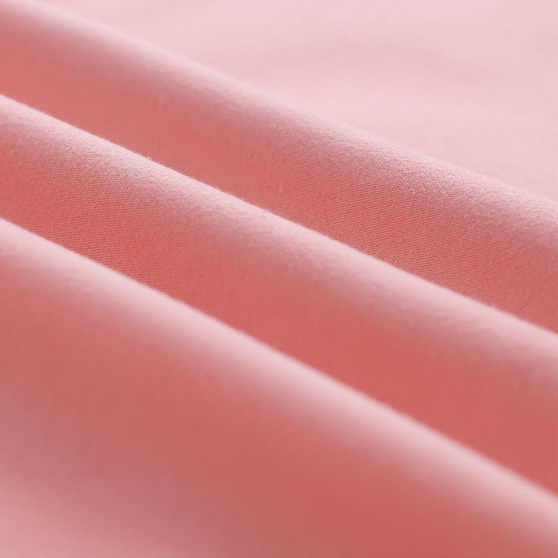 Breathable Dustproof Fitted Sheet Solid Color Mattress Protector For Ultimate Comfort
