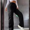 Gürtellose Hosen Hohe Taille Sommer Weites Bein Gerade Locker Lässige Overalls