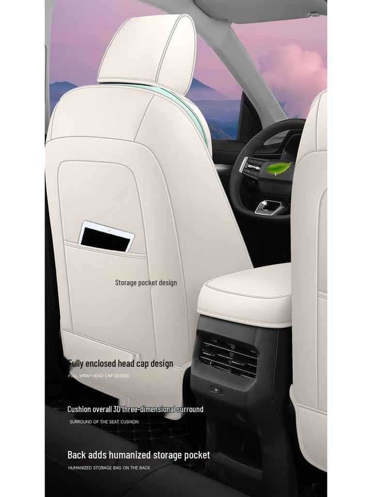 Wuling Xingchen All-Season Perforated Leather Car Seat Cover 21-22
