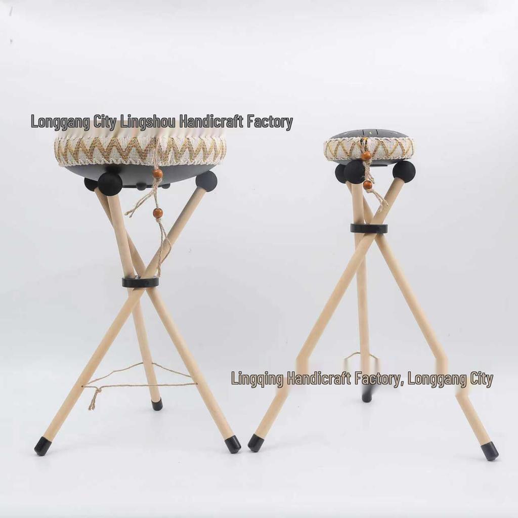 High-Grade Foldable Solid Wood Stand for Handpan & Ethereal Drums