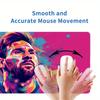 1pc Large Gaming Mouse Pad, UV Reactive Non-Slip Desk Mat, Washable PolyesterFootball, Stars, World CupComputer Pad with Vibrant Game Machin