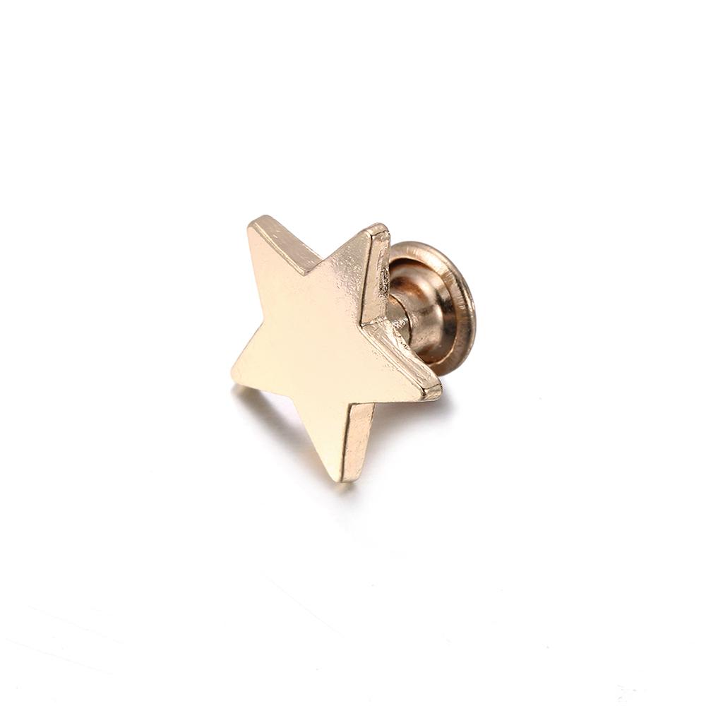 10sets(20pcs) Pants Decoration Crafts Stars Rivets Cloth Button Garment Scrapbooking