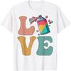 Graffiti Urban Art Street Graffiti Tag LOVE T-Shirt