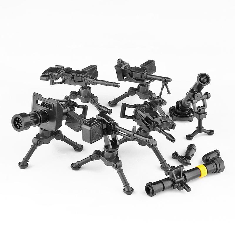 Militär Baustein Schwere Waffen Spielzeug Spezialeinheit Camo Commando SWAT Soldat Jeeps Geländewagen Modell Figuren Spielzeug