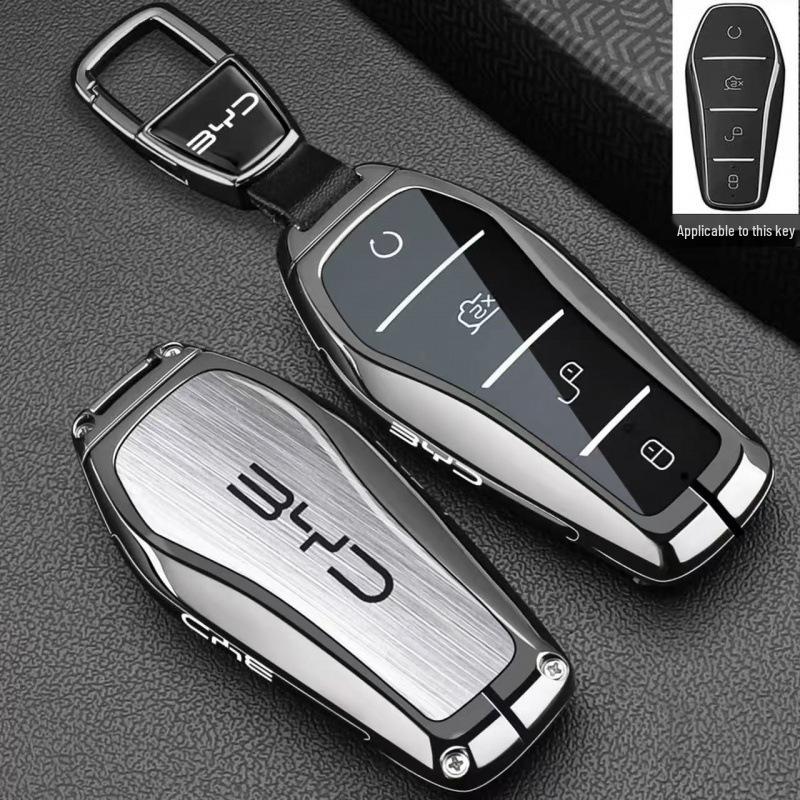 Compatible Key Case for BYD Models: ATTO3, Dolphin, Shark, Dolphin Sealion7