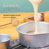 Aluminiumlegering Chiffon Cakevorm Set met Afneembare Bodem