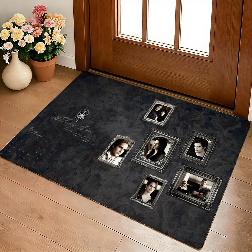 The Twilight Sagaq Floor Mat Cozy Flannel Soft Thick Non-Slip Mat For Living Room Bedroom Kitchen Decor Rugs