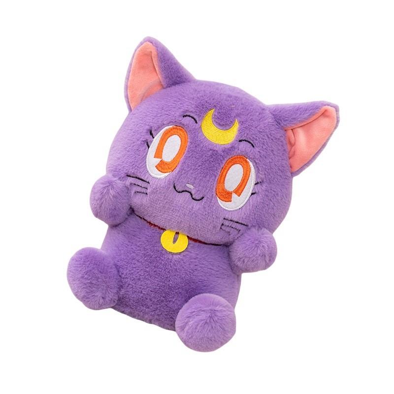Cute Girl Sailor Moon Cat Plush Toy With Soft Pp Cotton For Children Gift