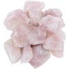 Crocon Rosenquarz Rohstein lose Natur-Edelsteine Trommeln Cabochon für Energiegenerator Chakra-Stein Ausgleich Reiki 1/2 LB