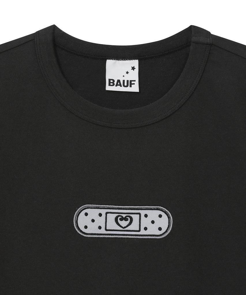 BAUF Band Logo Slim Fit T-Shirt [Charcoal]