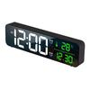 Large Screen Luminous Desktop Timer Temperature Display Alarm Clock with Music