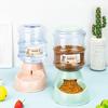 Large Capacity 3.8L Automatic Pet Feeder For Cats Dogs Water Dispenser Food Combination Storage Bucket Cat Bowl