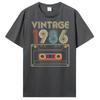 Nové Unisex tričko Vintage 1985 1986 1987 1988 1989 Tričko Dámské Tričko Unisex Bavlna Trička Hip Hop Harajuku Streetwear Unisex