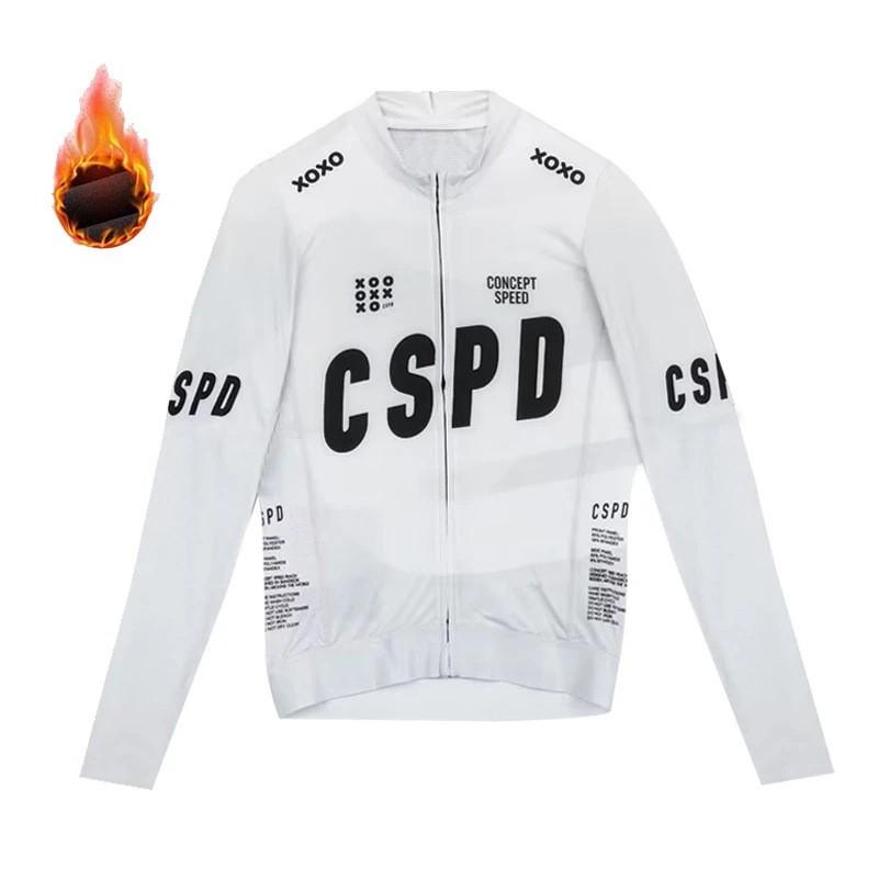Unisex Thermal Cycling Jersey Long Sleeve Road Bike Mountain Winter Outdoor Sport