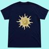 Retro Goth, Hippie clothing, Vintage Sun Graphic Tee, Unisex Streetwear T-shirt