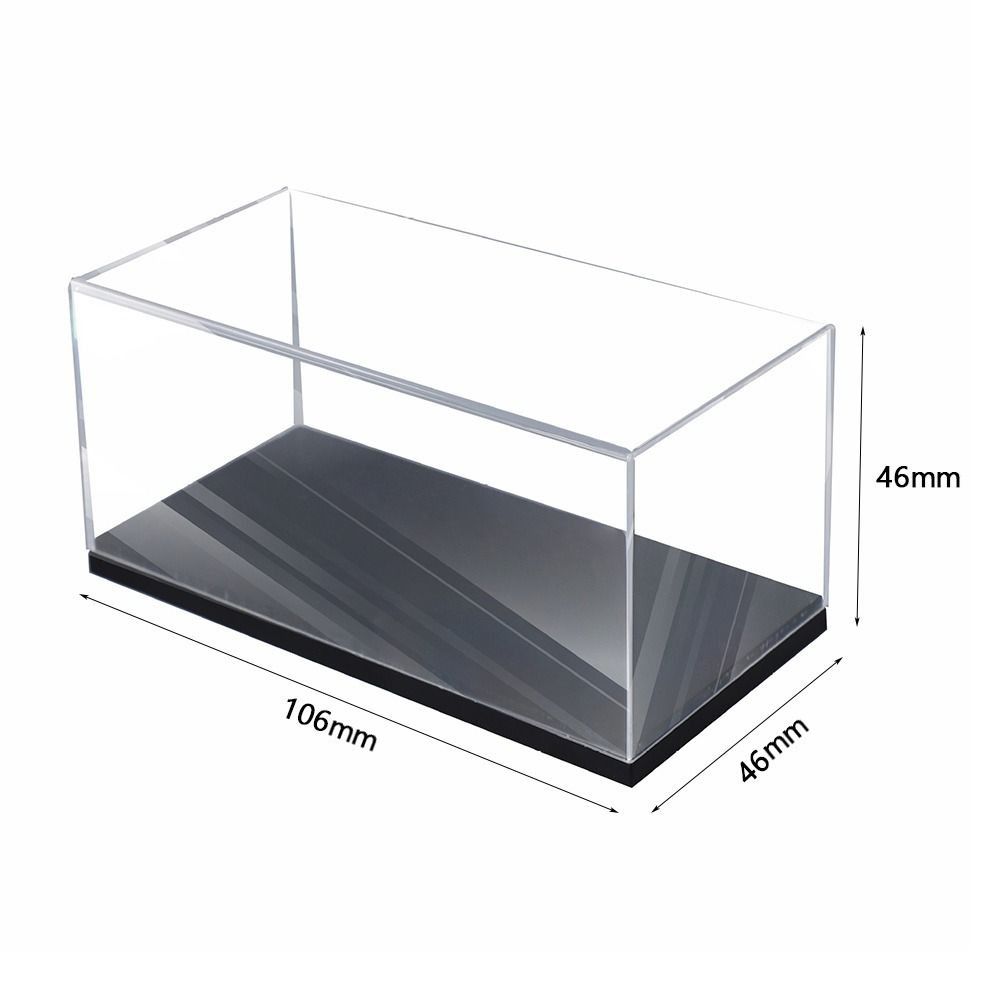 Acrylic Display Box 1/64 Diecast Model Car Display Frame Durable Storage Box Toy Figures